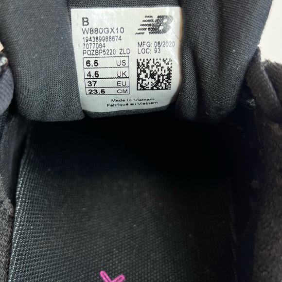 New Balance Fresh Foam 880v10 GTX Waterproof Running Shoes Women's Sz 6.5M - Picture 14 of 16